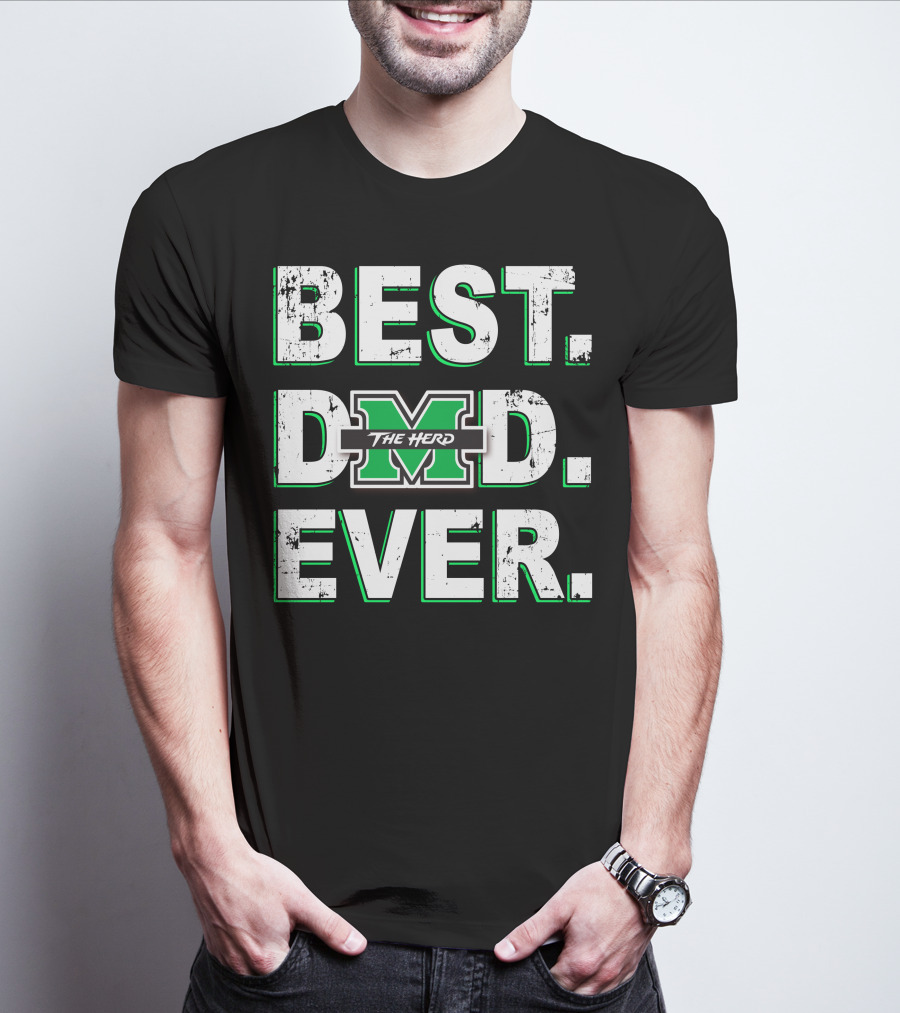 Best Dad Ever The Herd M T-Shirt