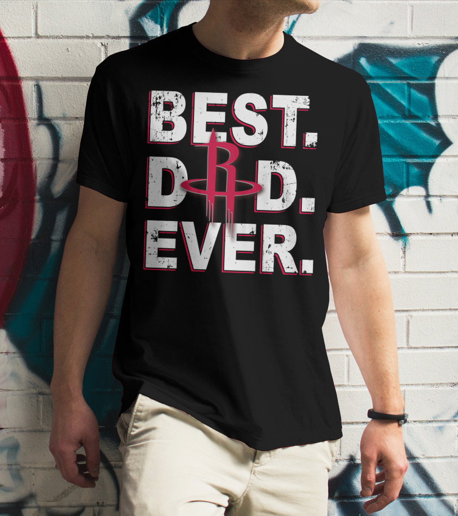Best Rockets Dad Ever T-Shirt