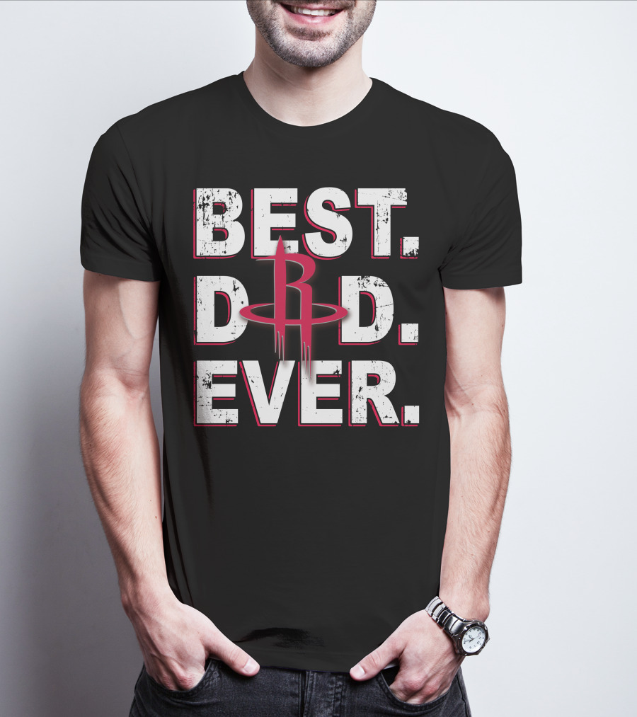 Best Rockets Dad Ever T-Shirt