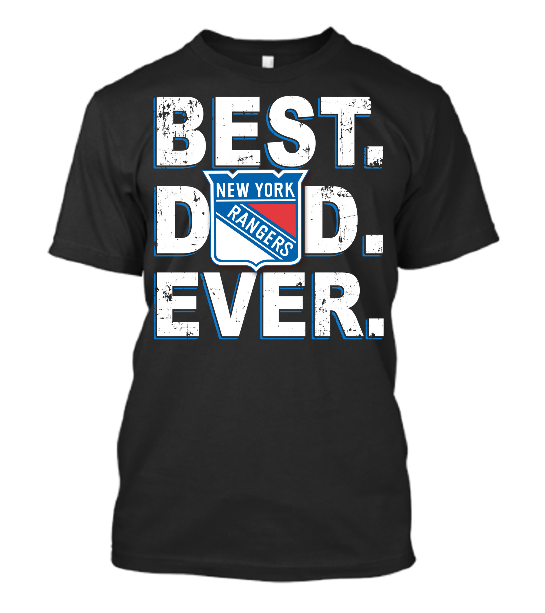 Best Dad Ever New York Rangers T-Shirt
