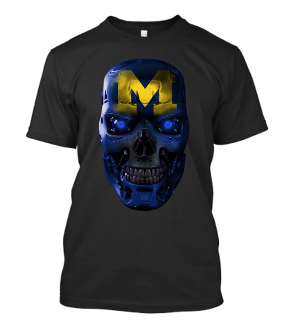 Wolverines Skull M T-Shirt