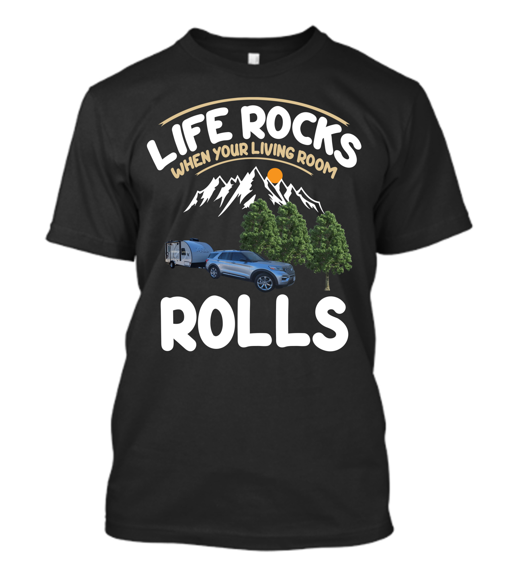 Life Rocks When Your Living Room Rolls RPod 195 T-Shirt