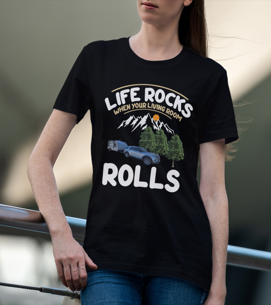 Life Rocks When Your Living Room Rolls RPod 195 T-Shirt