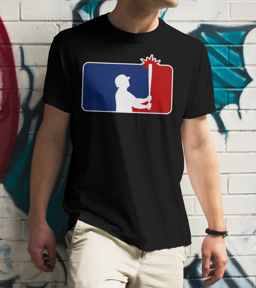 Let Brett Bang MLB Funny Parody Baseball Bat T-Shirt