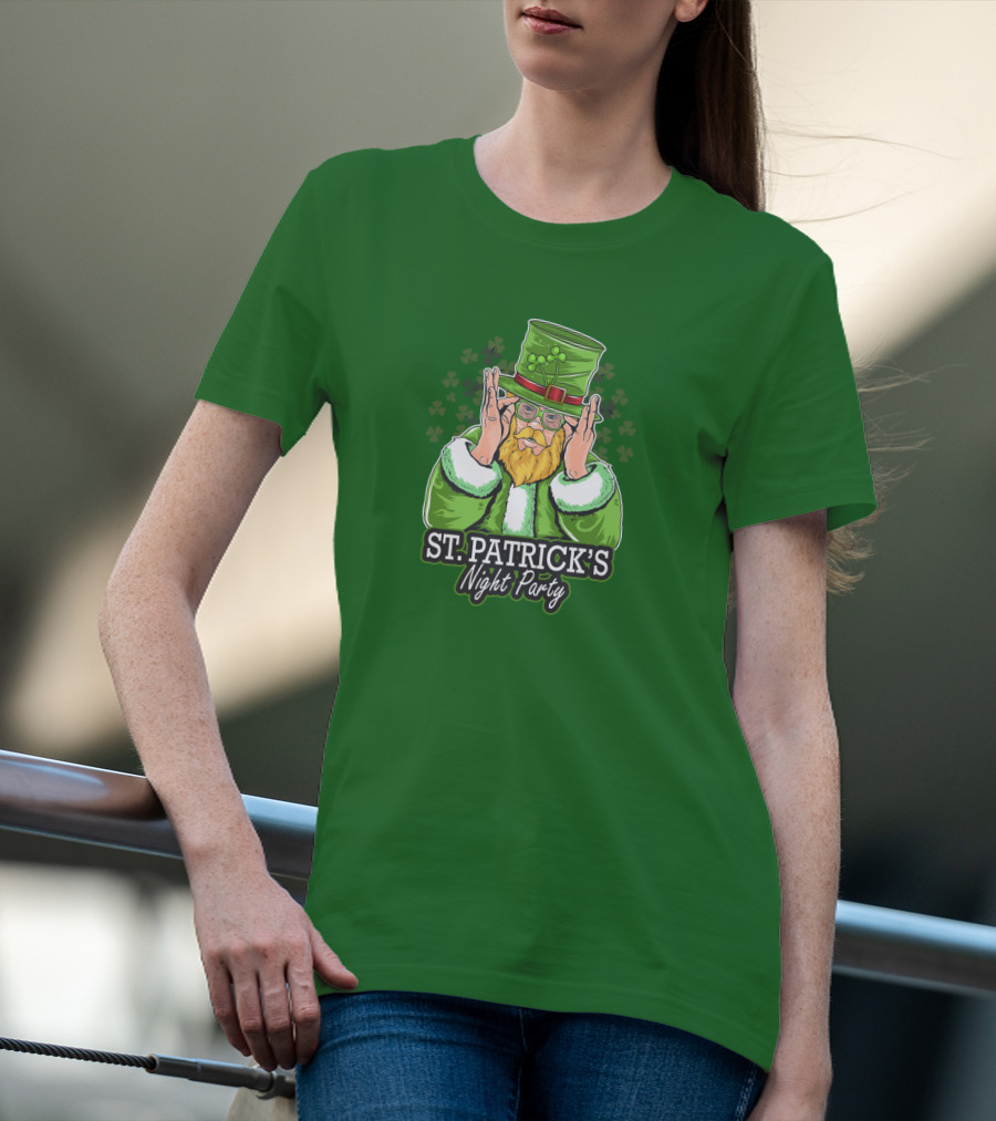 ST. PATRICK'S NIGHT PARTY Irish Leprechaun T-Shirt
