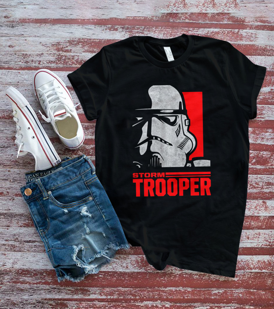 STORM TROOPER Star Wars Red Rectangle T-Shirt