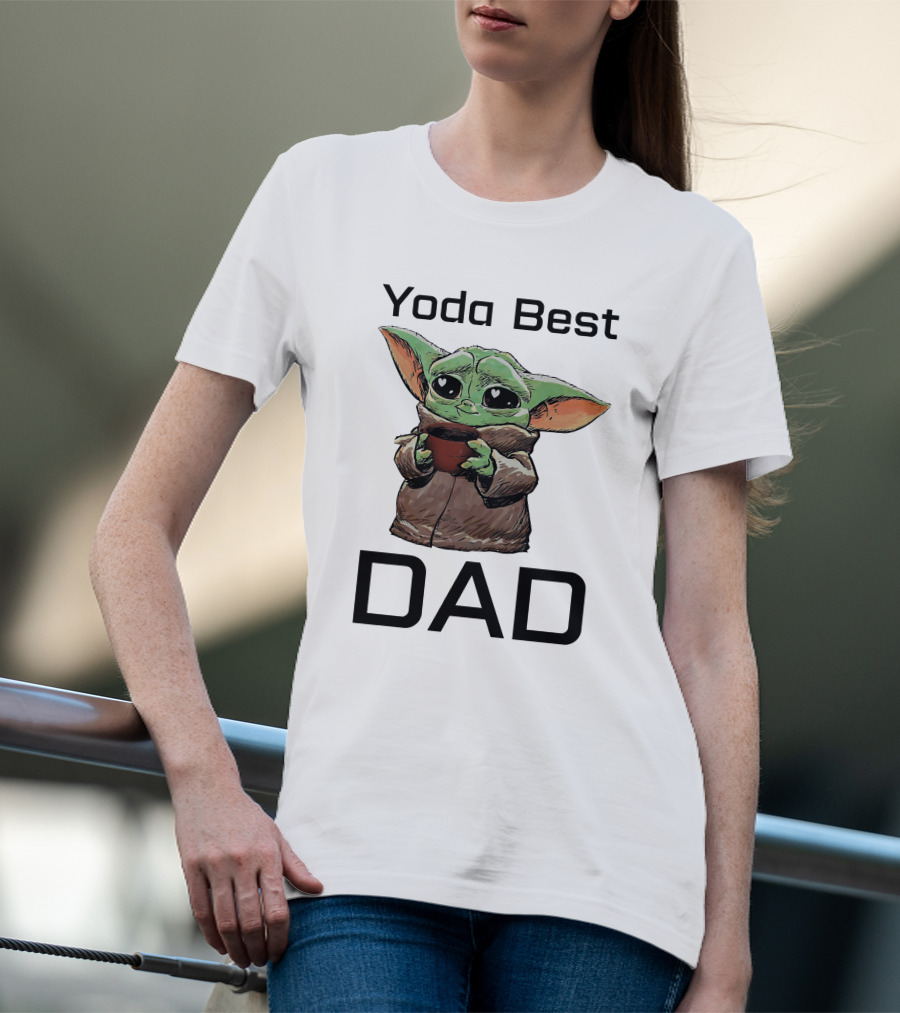 Yoda Best Dad Baby Yoda T-Shirt