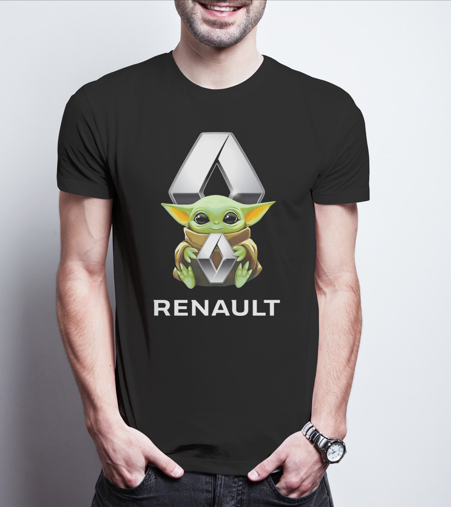 Baby Yoda Hugging Renault T-Shirt