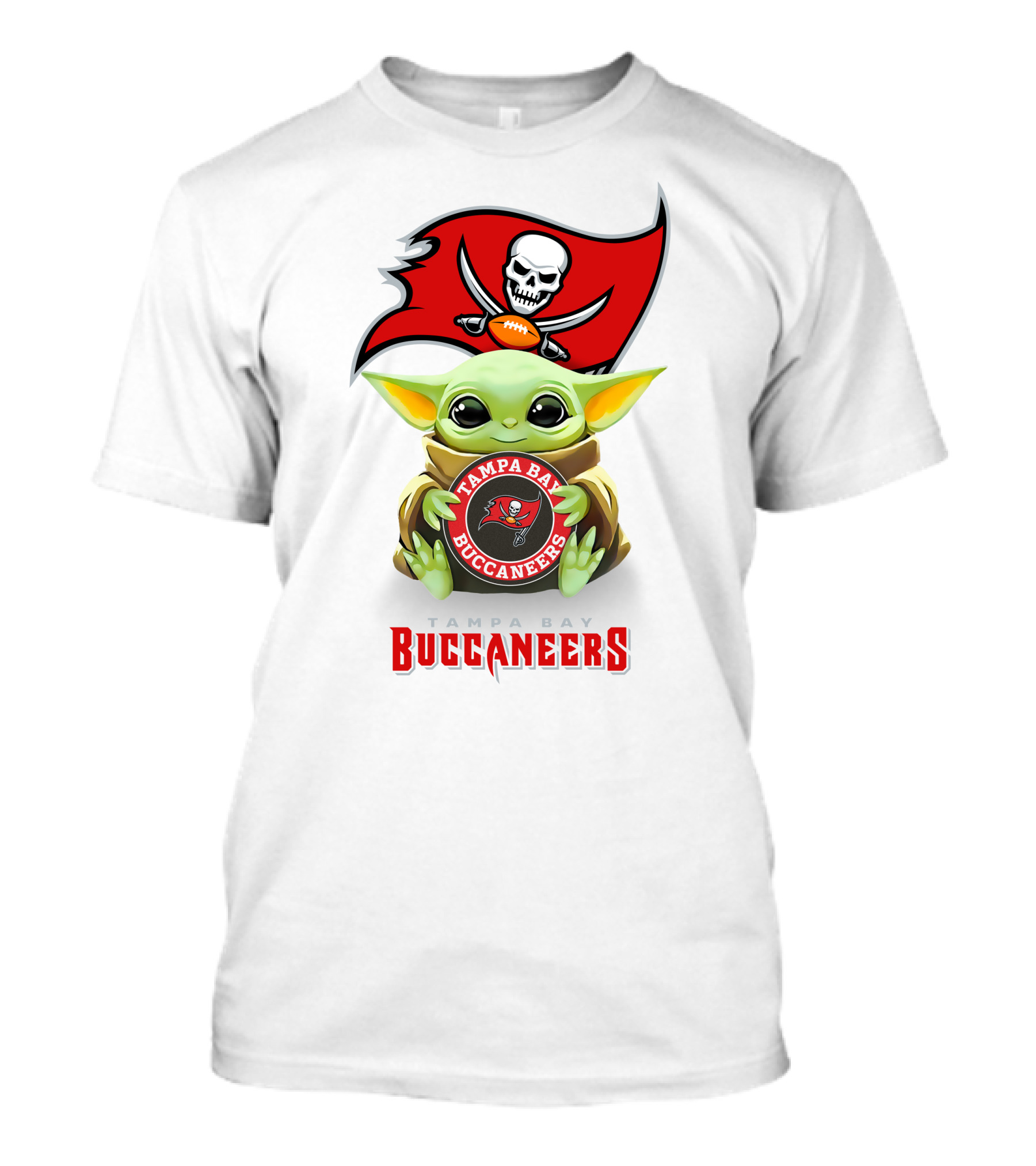 Star Wars Baby Yoda Tampa Bay Buccaneers T-Shirt