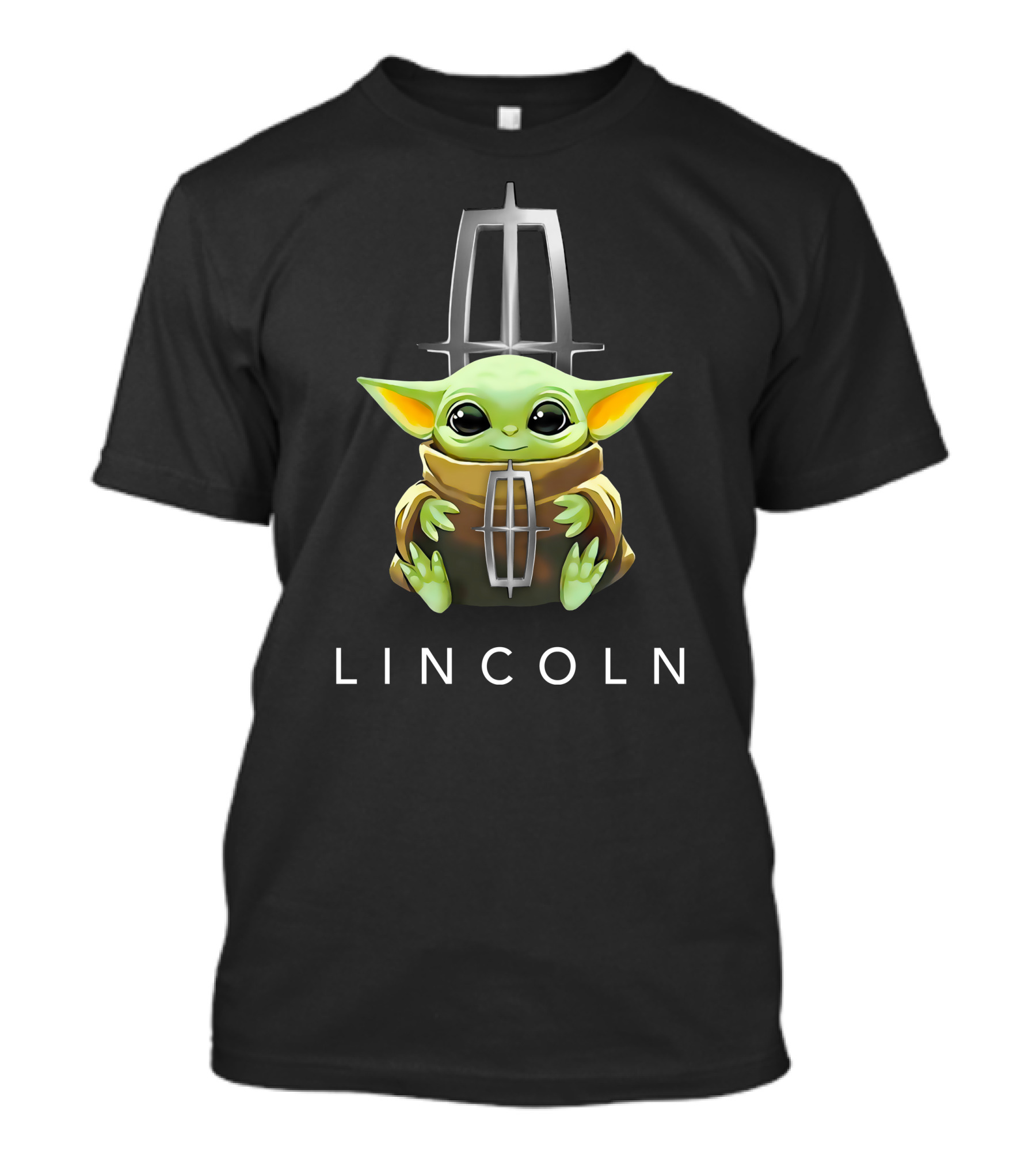 Grogu Hug Lincoln Cathedral T-Shirt