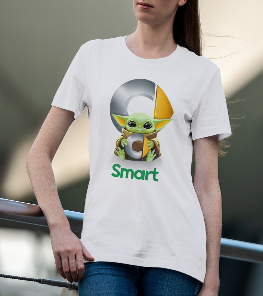 Grogu Hug Smart White C T-Shirt