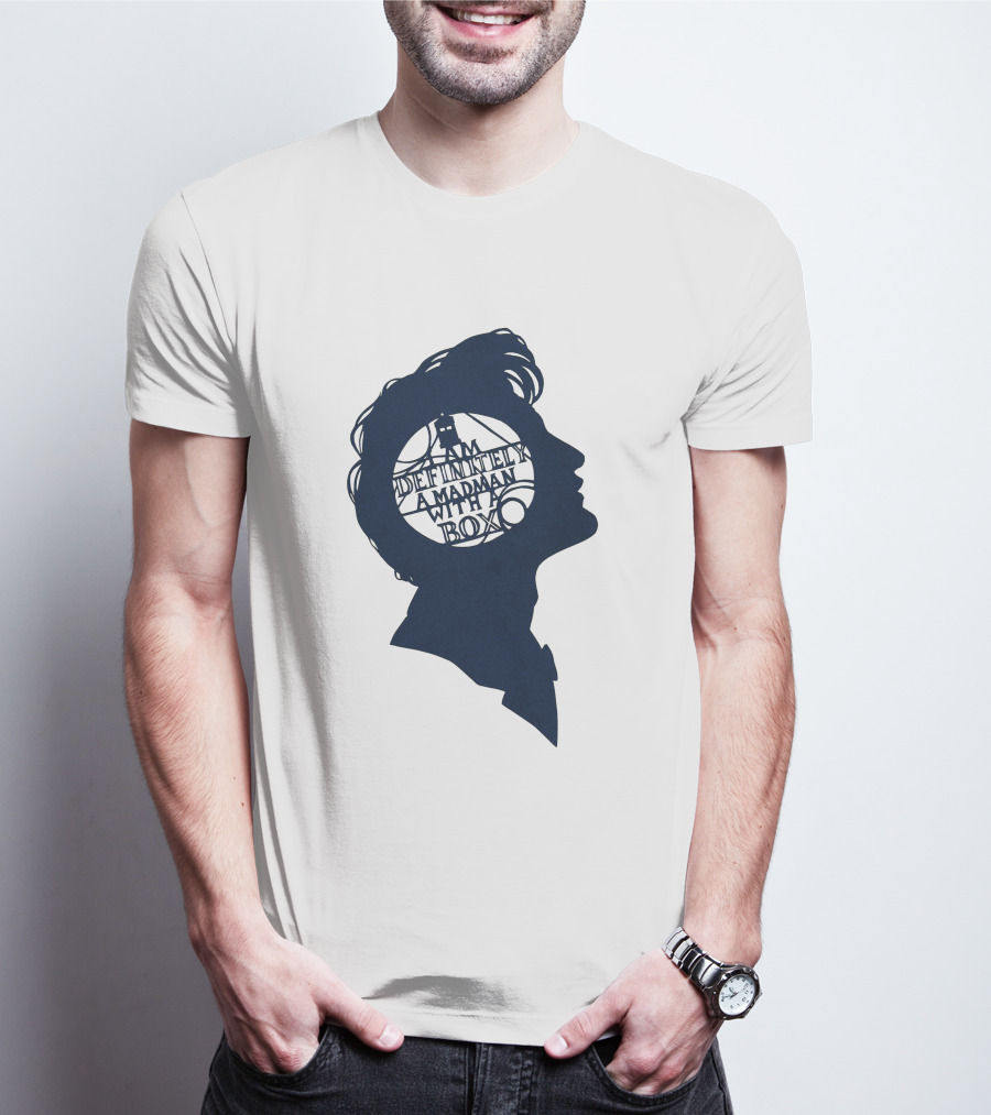 Tardis I Am Definitely A Madman With A Box T-Shirt