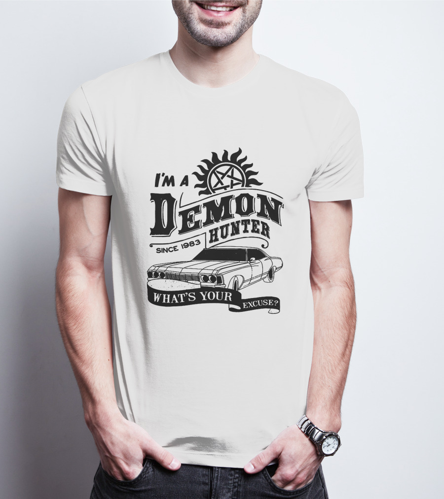 I'm A Demon Hunter Since 1983 What's Your Excuse? T-Shirt