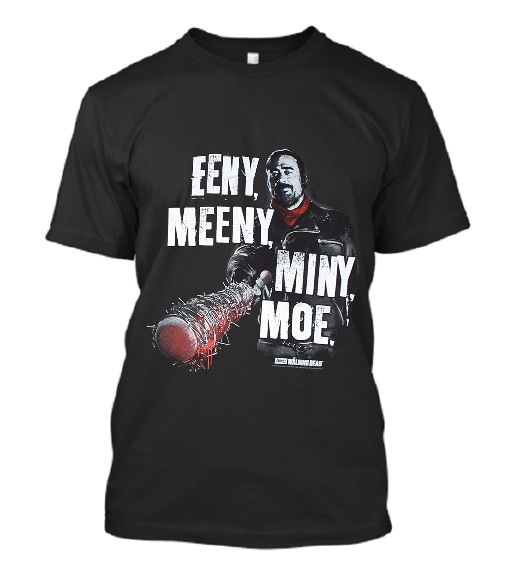 Eeny Meeny Miny Moe The Walking Dead Negan Lucille T-Shirt