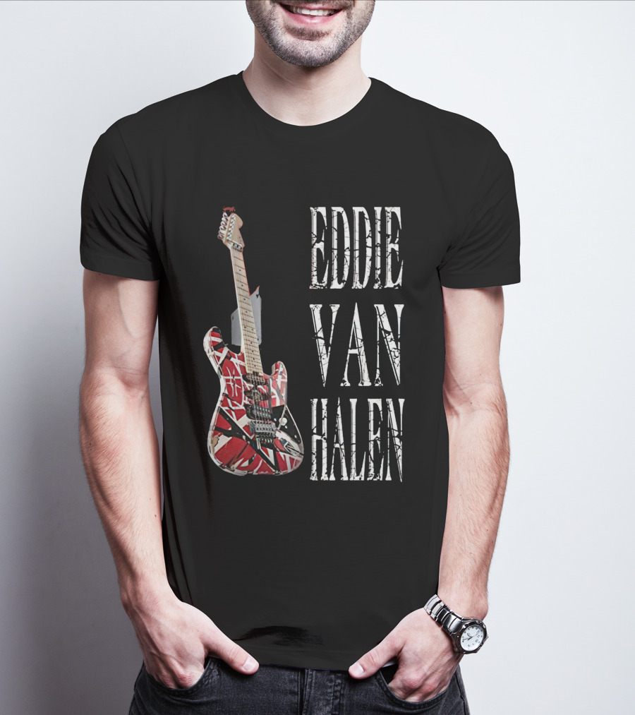 Eddie Van Halen Guitar T-Shirt
