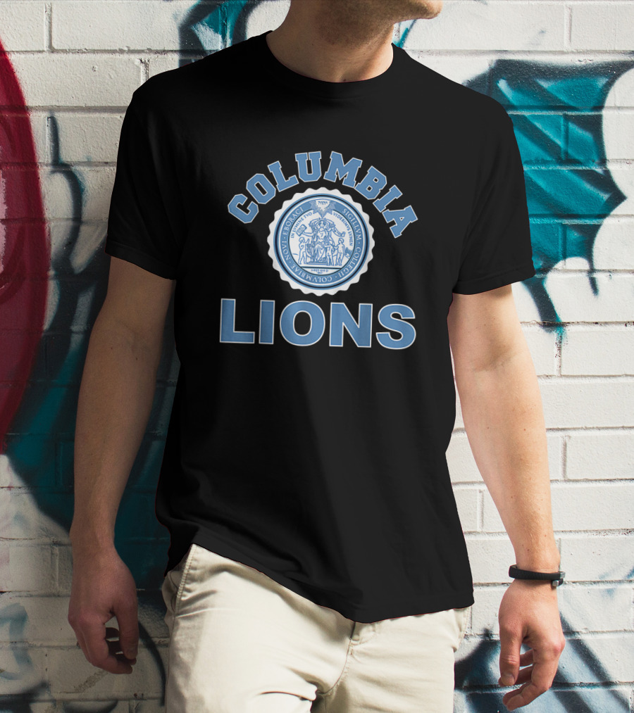 Columbia University 1754 Lions Seal New York Sigillum Novum Eboracense T-Shirt
