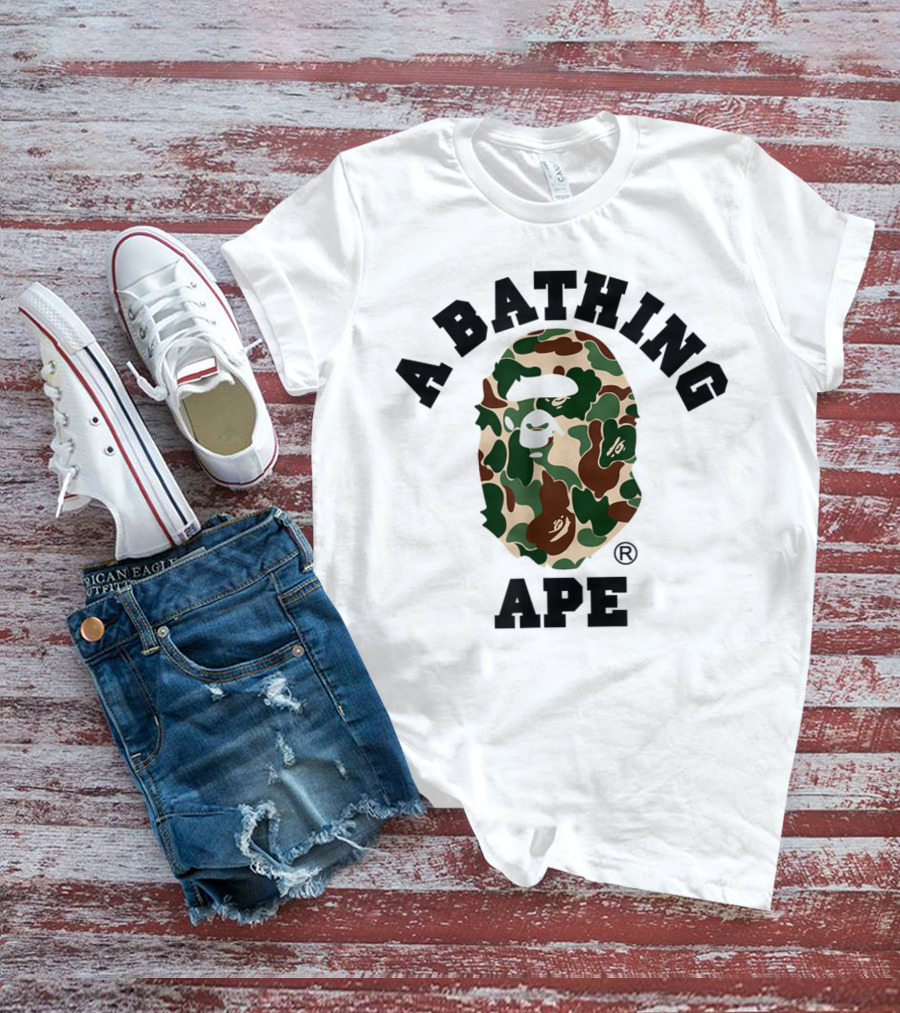A Bathing Ape Camo Signature T-Shirt