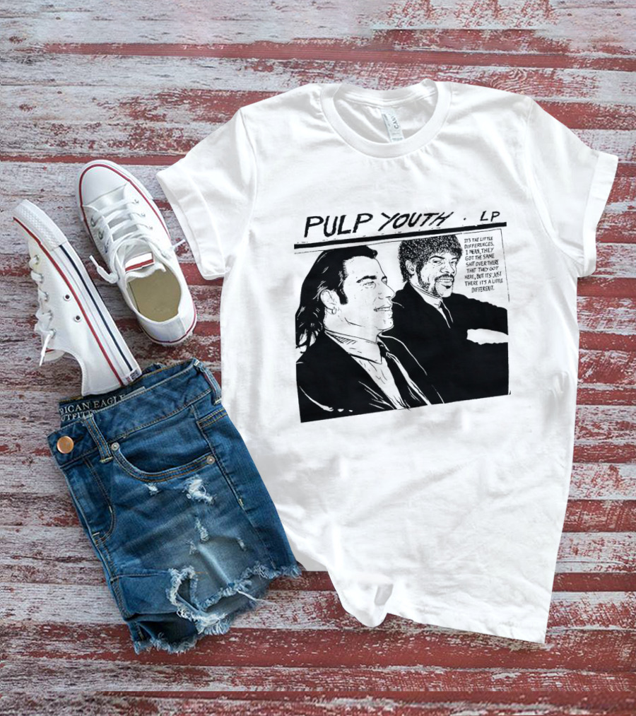 Pulp Youth LP Vintage Characters Comic T-Shirt