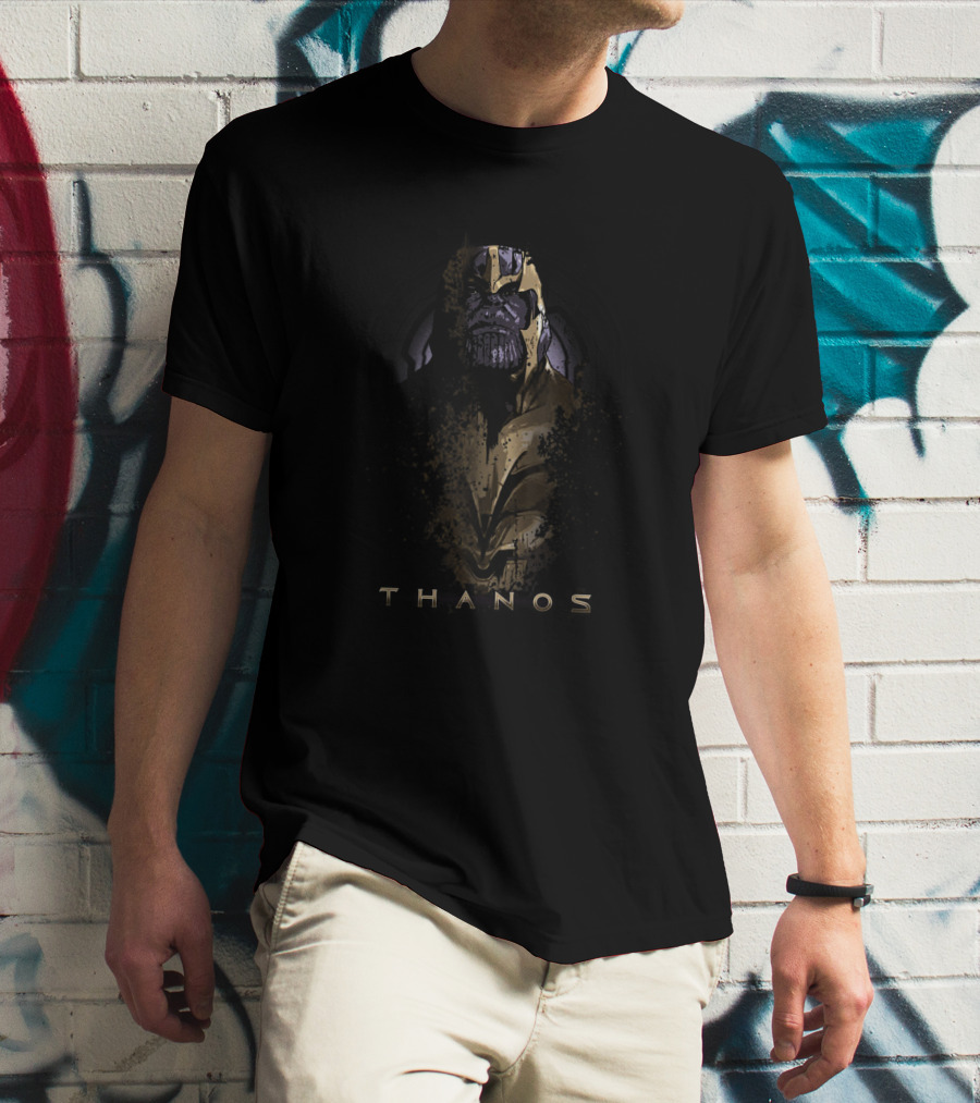 Thanos Marvel Avengers Endgame Disintegration T-Shirt