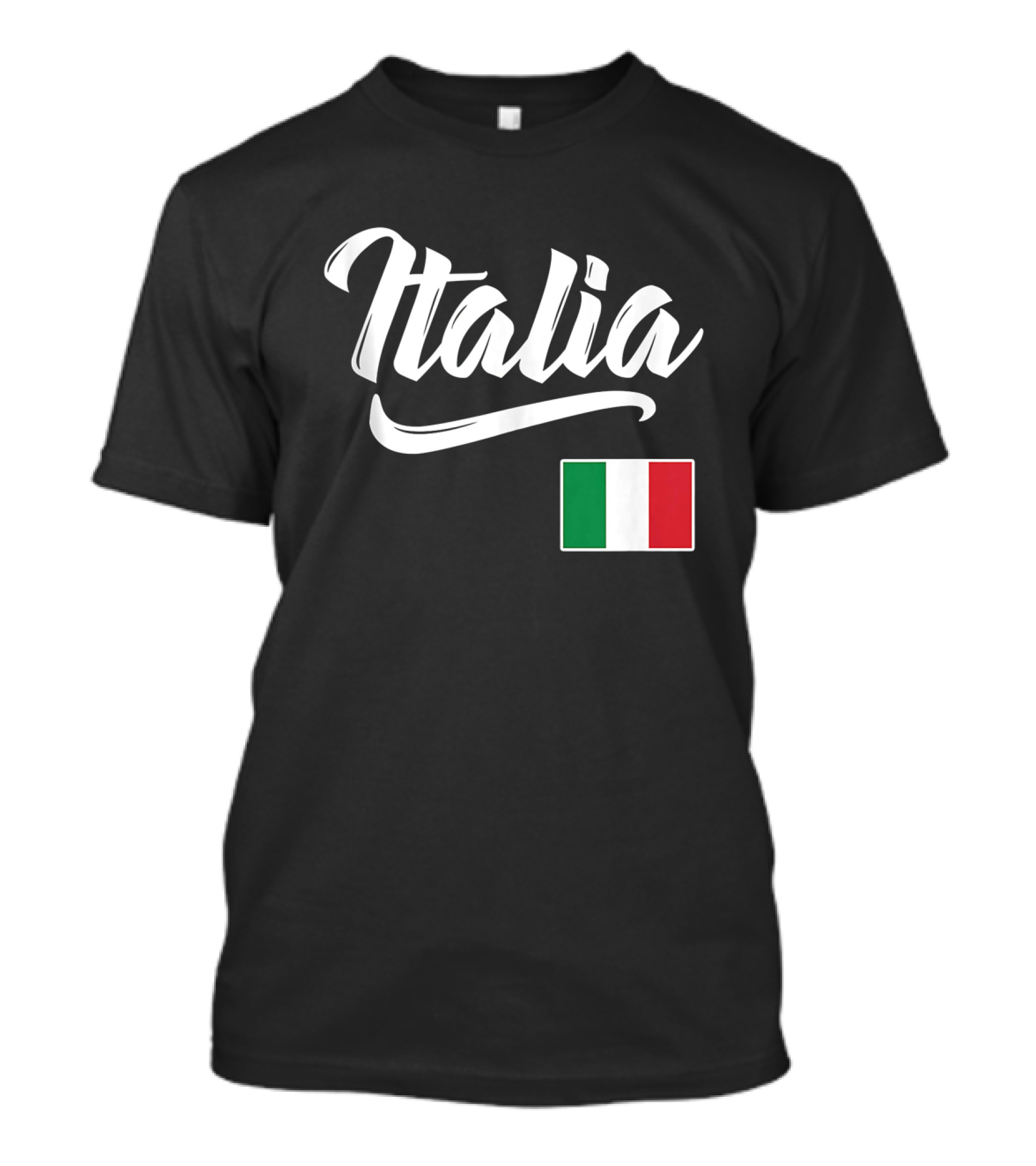 Italia Italian Flag Italy Italiano Heritage Iconic Symbol Recognition T-Shirt