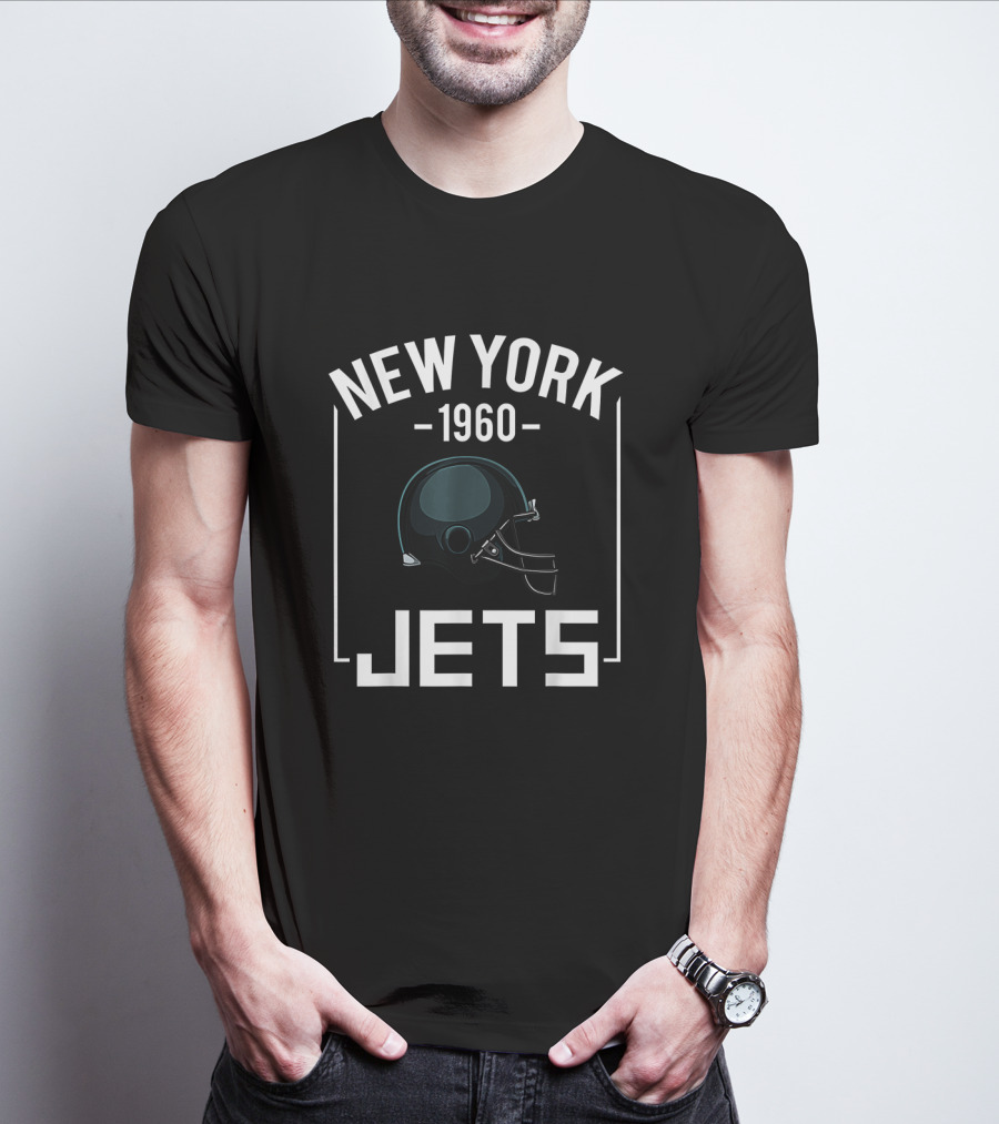 New York Jets 1960 Football Helmet T-Shirt