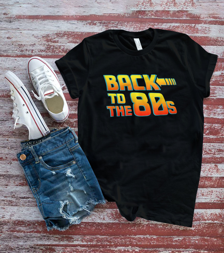 Back To The 80s Retro Fancy Dress Costume Party T-Shirt