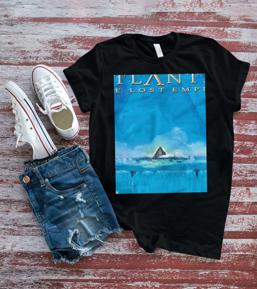 Atlantis The Lost Empire Disney Movie Scene Fade T-Shirt
