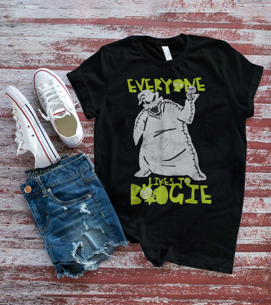 Everyone Likes To Boogie Disney The Nightmare Before Christmas Oogie Boogie T-Shirt