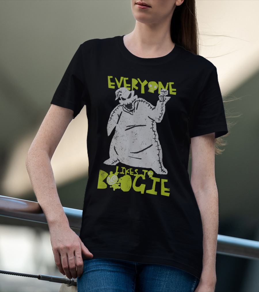 Everyone Likes To Boogie Disney The Nightmare Before Christmas Oogie Boogie T-Shirt