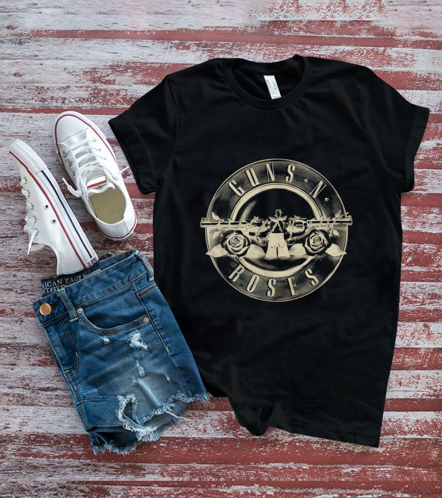 Guns N' Roses Vintage Reverse Emblem T-Shirt