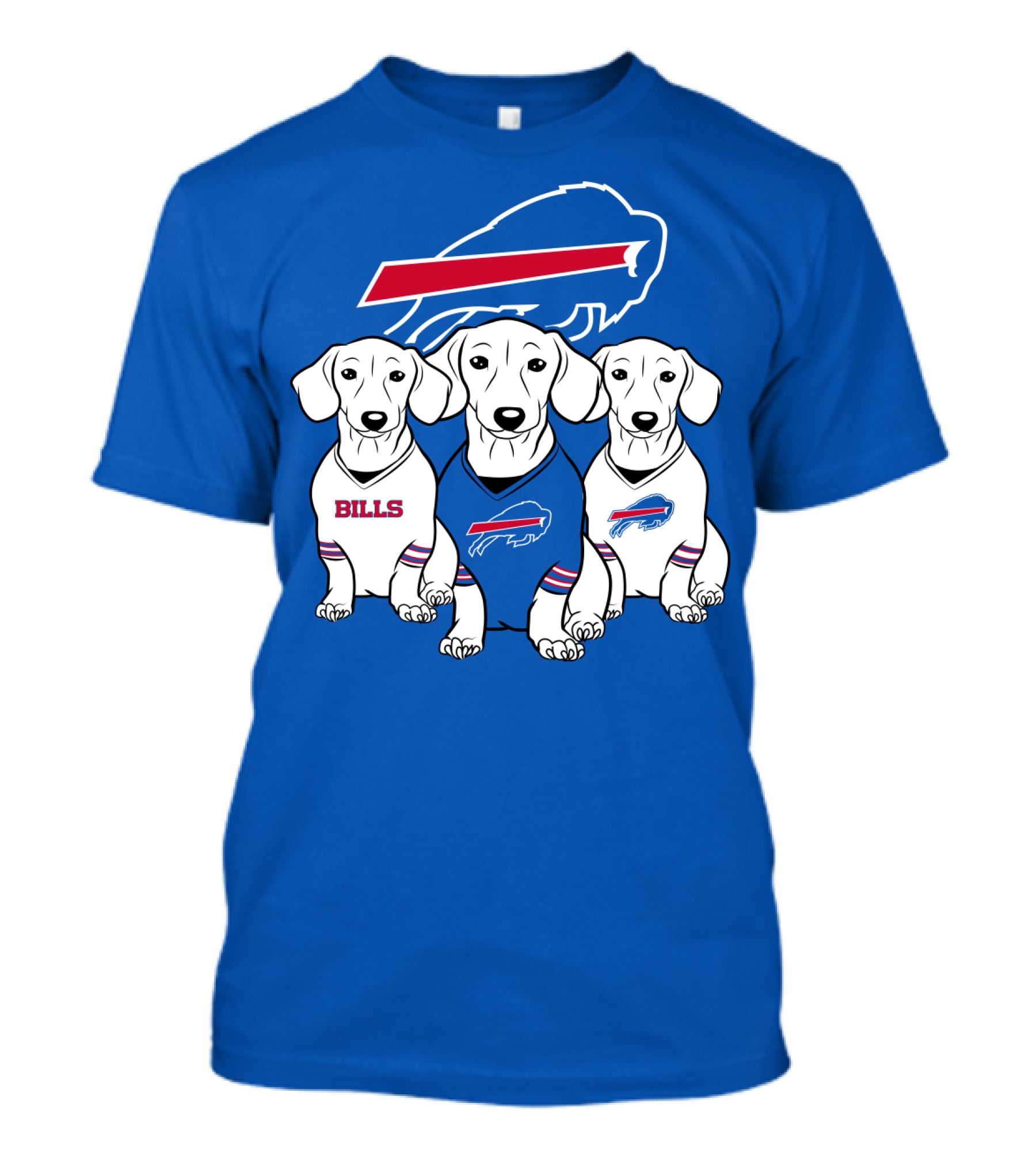 Bills Buffalo Dachshund  T-Shirt