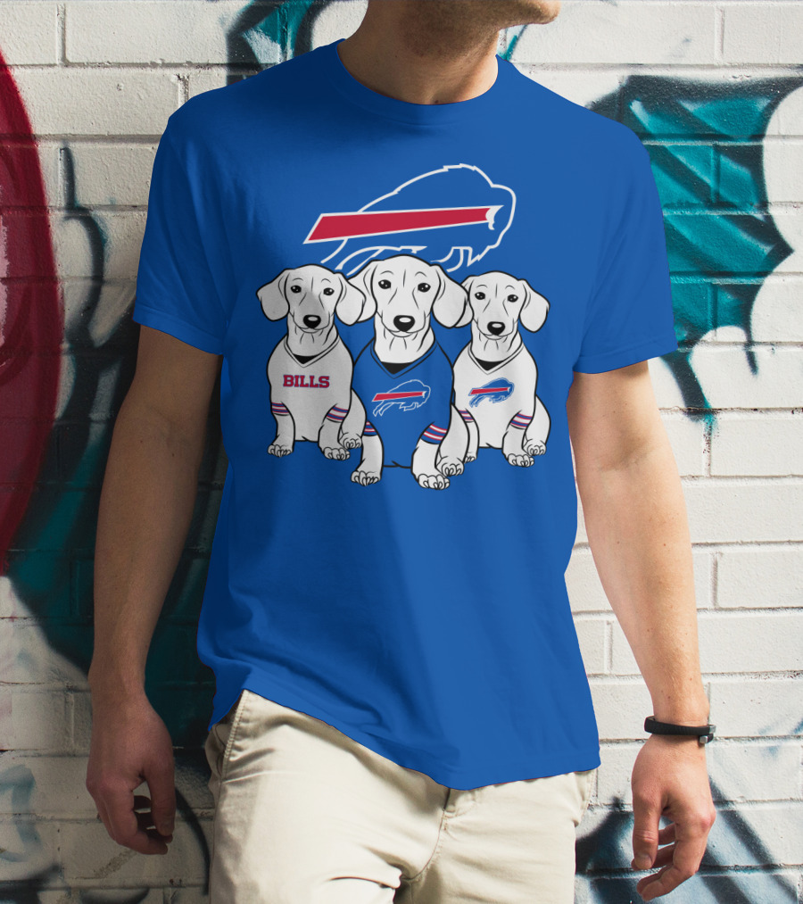 Bills Buffalo Dachshund  T-Shirt