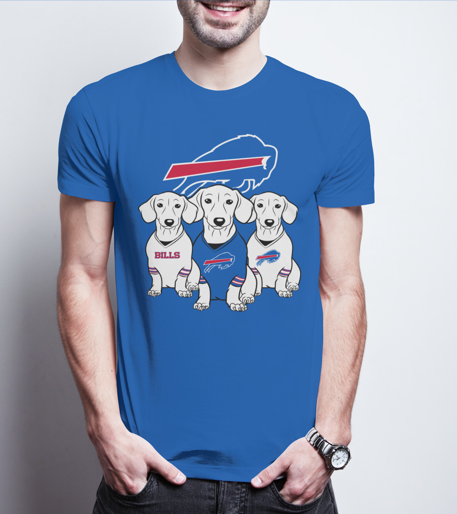 Bills Buffalo Dachshund  T-Shirt