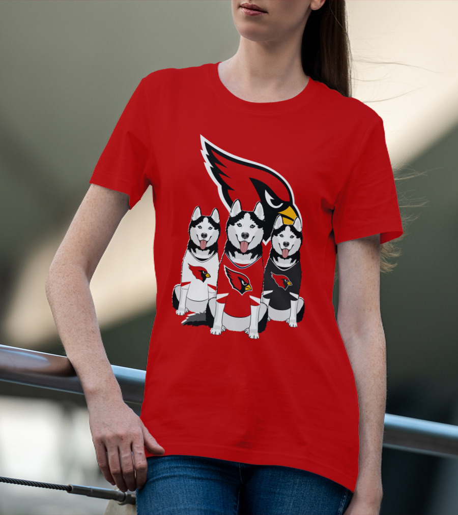 Arizona Cardinals Husky Trio T-Shirt