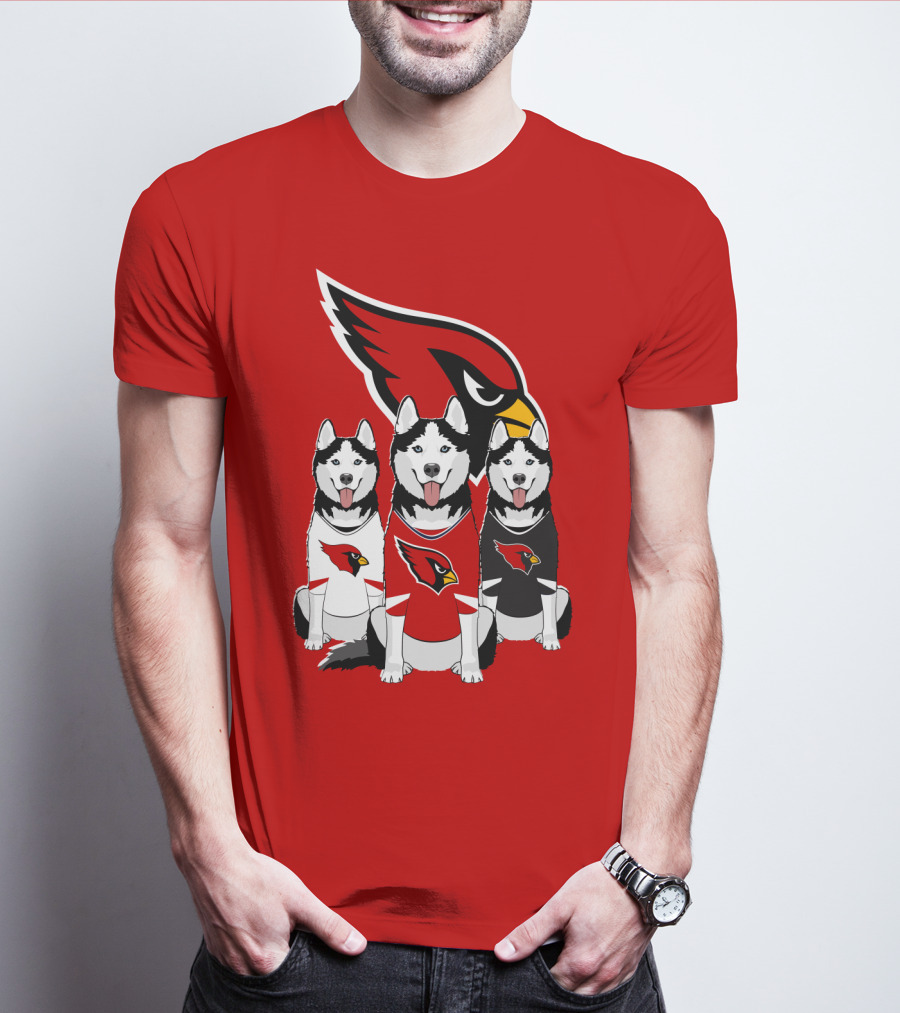 Arizona Cardinals Husky Trio T-Shirt