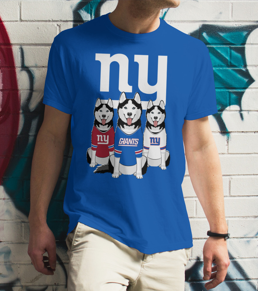 New York Giants Huskie T-Shirt