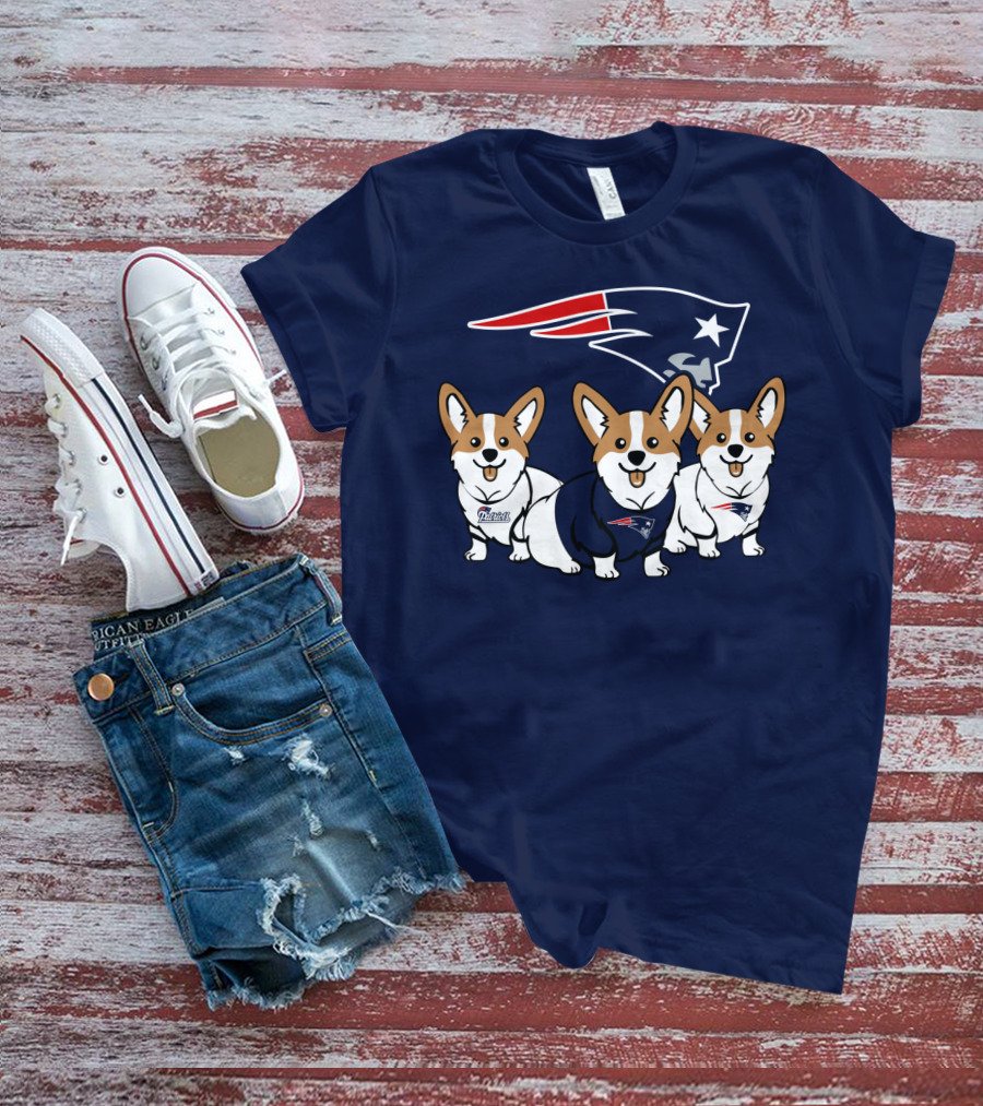 Patriots Corgi T-Shirt
