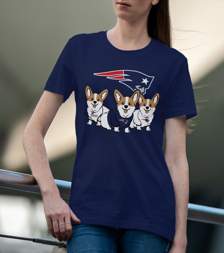Patriots Corgi T-Shirt
