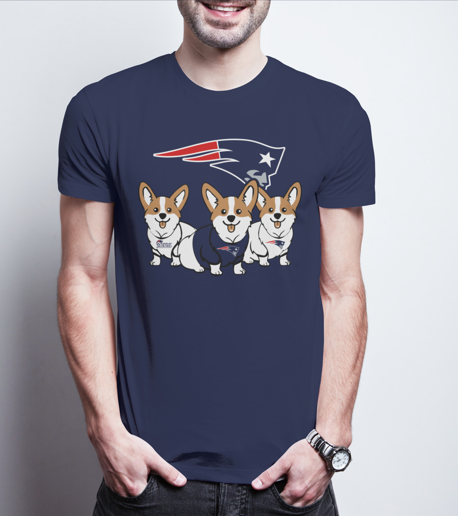 Patriots Corgi T-Shirt