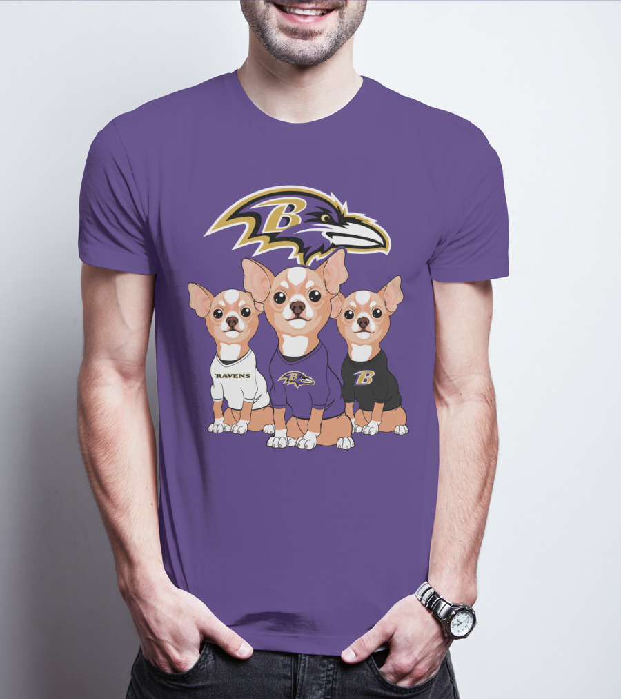 Ravens Chihuahua T-Shirt
