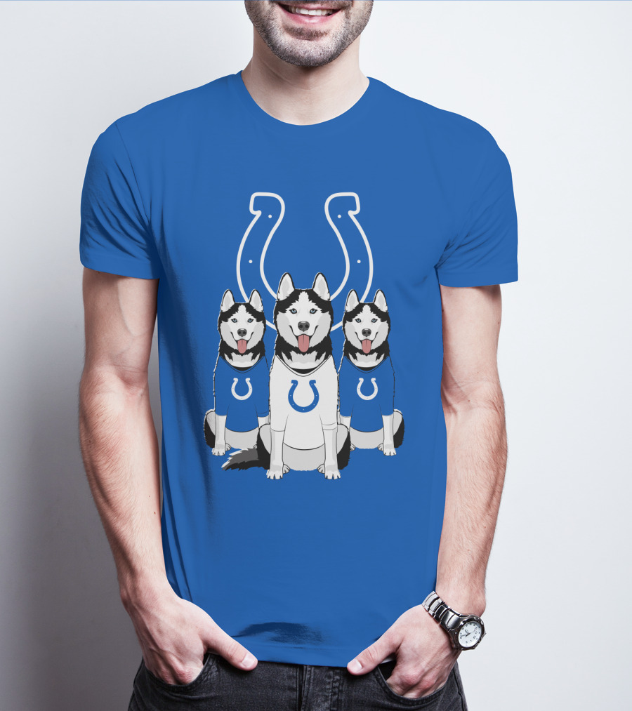 Indianapolis Colts Husky Trio T-Shirt