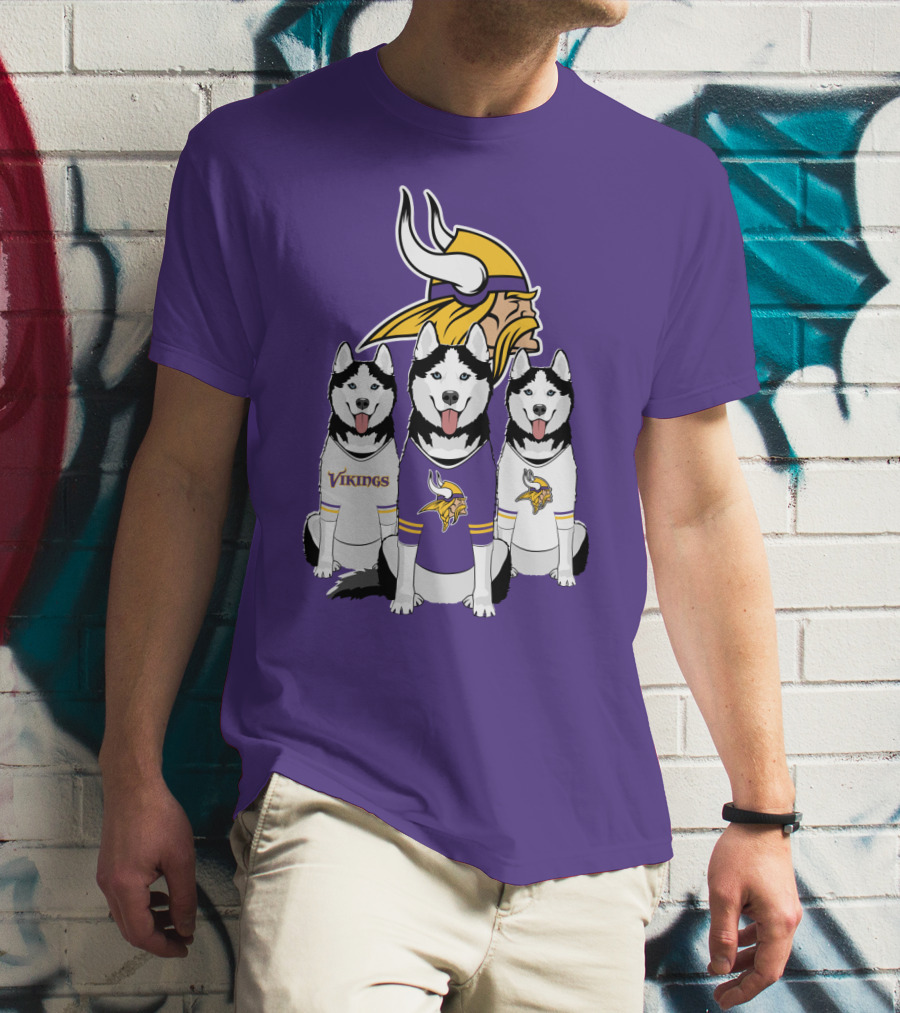 Minnesota Vikings Husky Trio T-Shirt