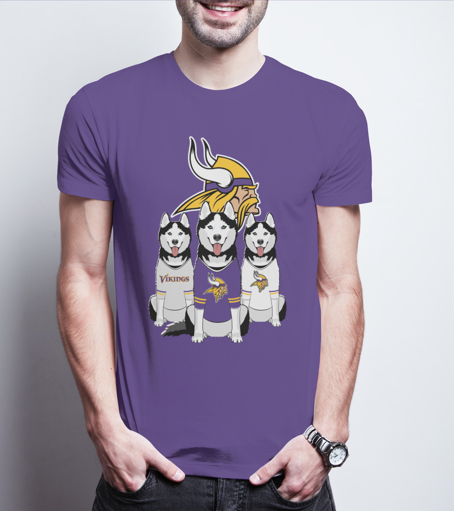 Minnesota Vikings Husky Trio T-Shirt