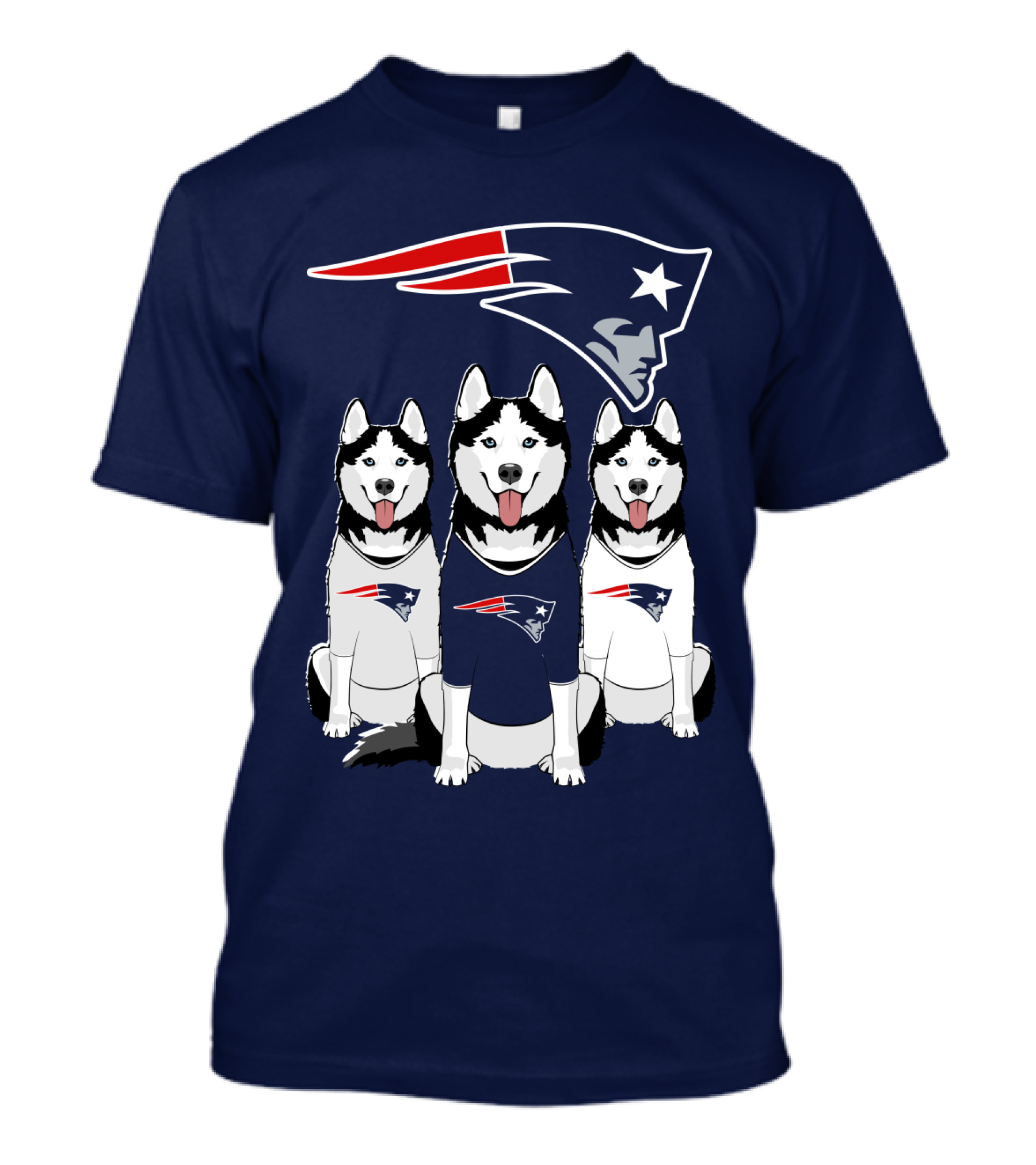 Patriots Husky Trio T-Shirt