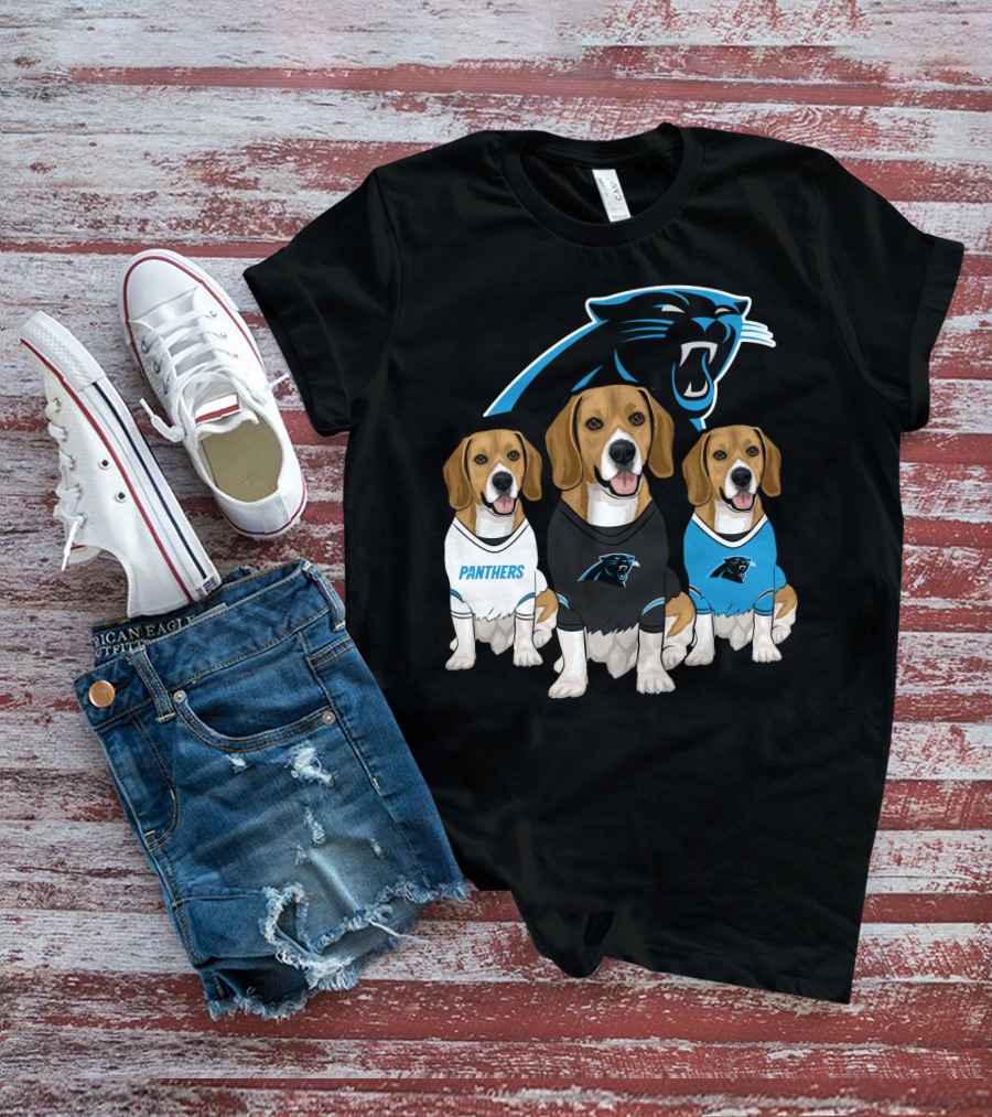 Panthers Beagle T-Shirt