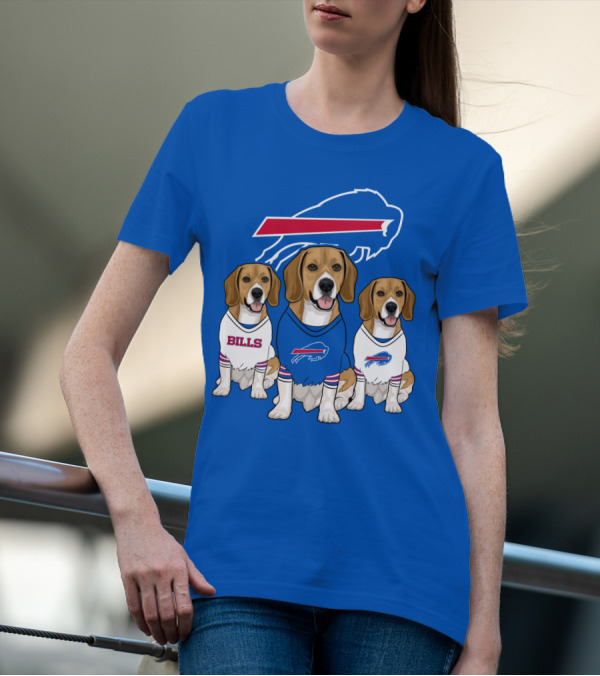 Buffalo Bills Beagle Trio T-Shirt