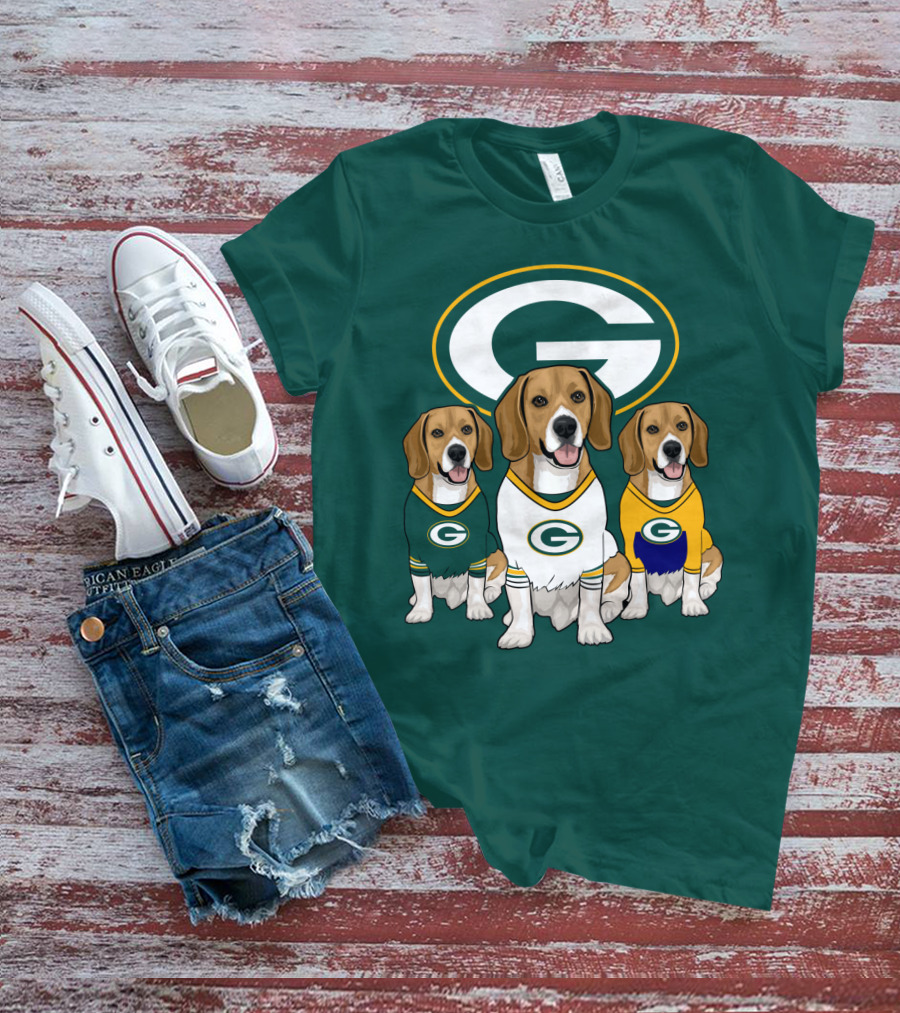 Packers Beagle Dog T-Shirt