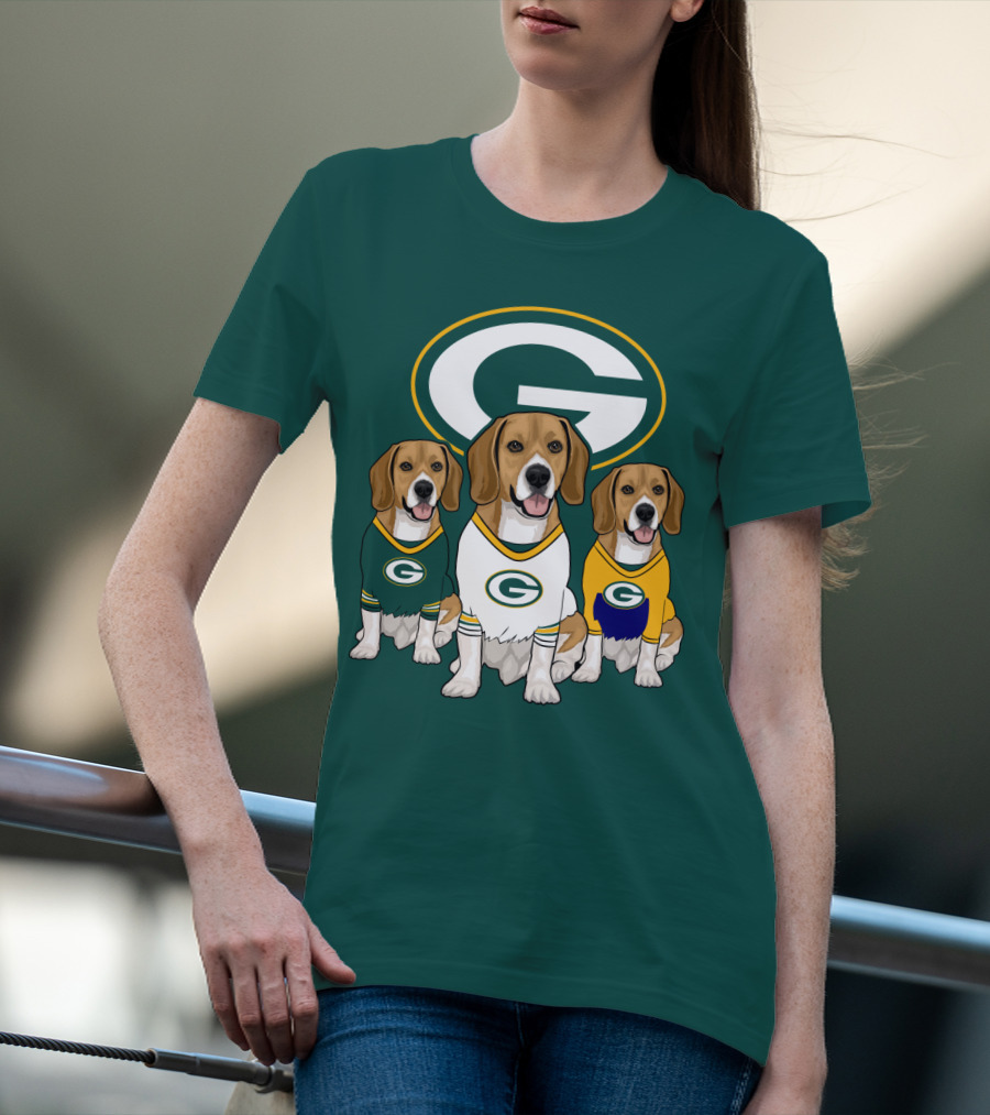 Packers Beagle Dog T-Shirt