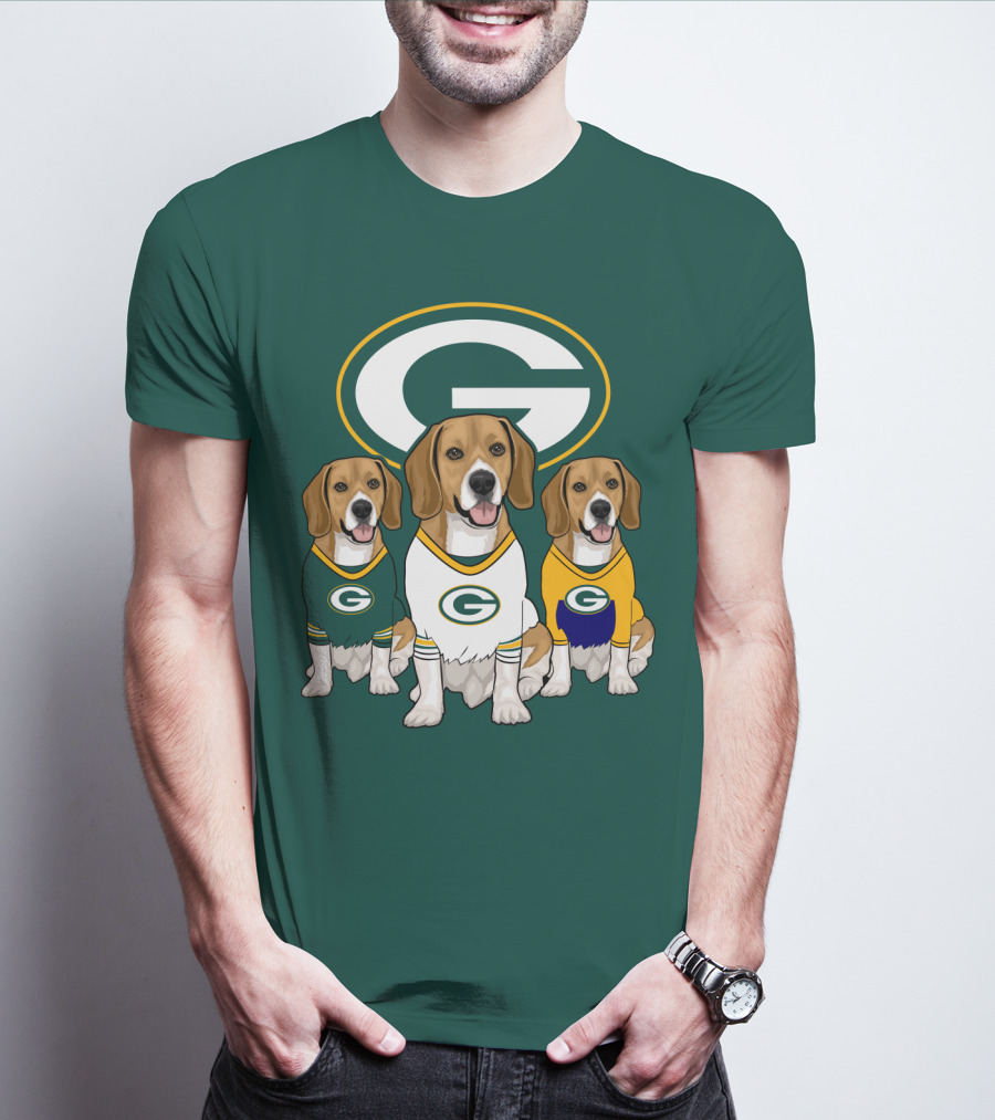 Packers Beagle Dog T-Shirt