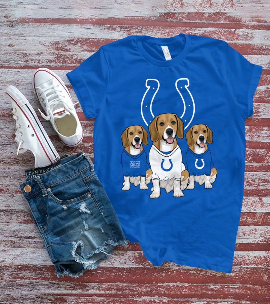 Indianapolis Colts Beagle Trio T-Shirt